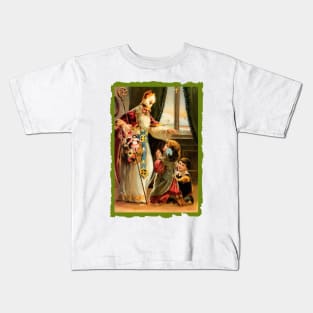 Jolly Old Saint Nicholas Kids T-Shirt